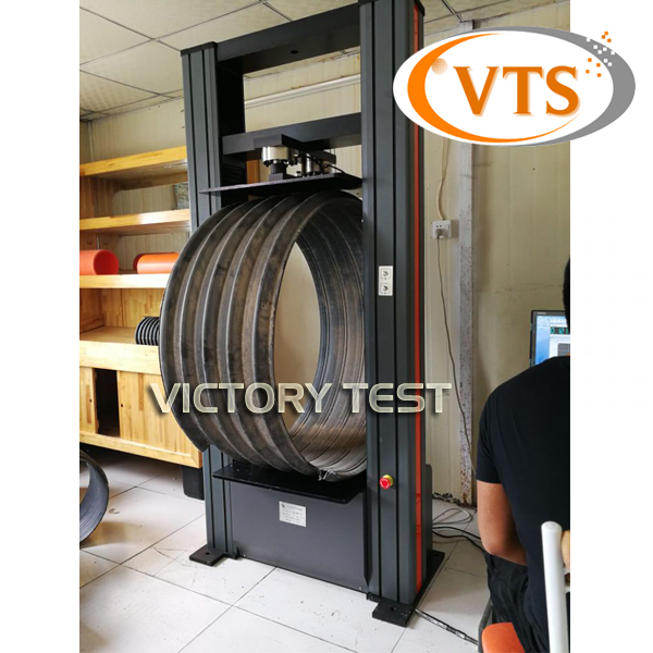 ISO9969 ring stiffness testing machine- tatak ng vts