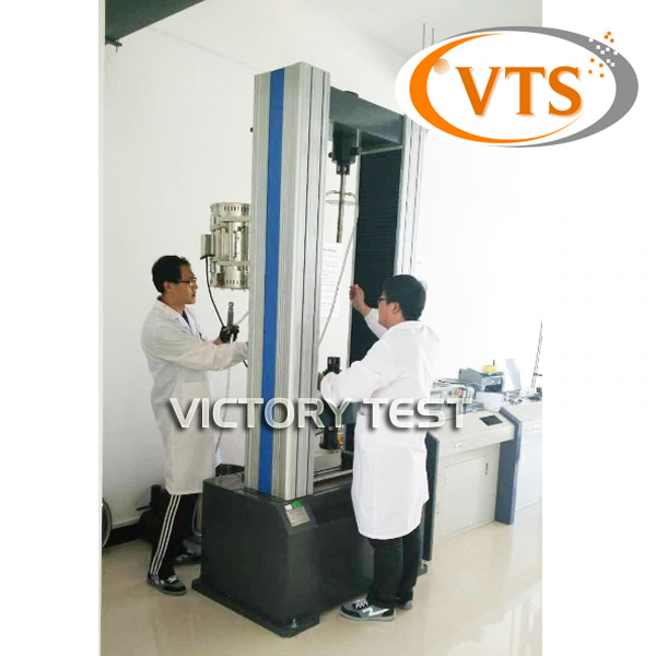 máquina de prueba de tracción de alta temperatura-vts marca