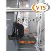 safety door for impact testing machine