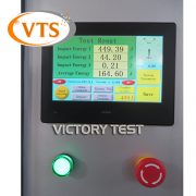 touch screen of impact tester