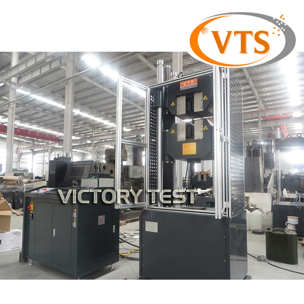 Machine d’essai de traction de barres d’acier- Marque VTS