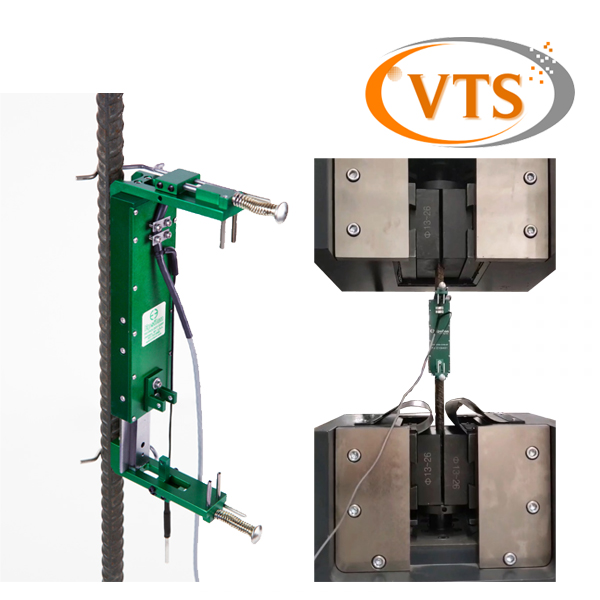 Испытание арматуры на растяжение -VTS