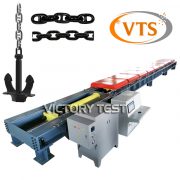 anchor chains horizontal tensile test bed